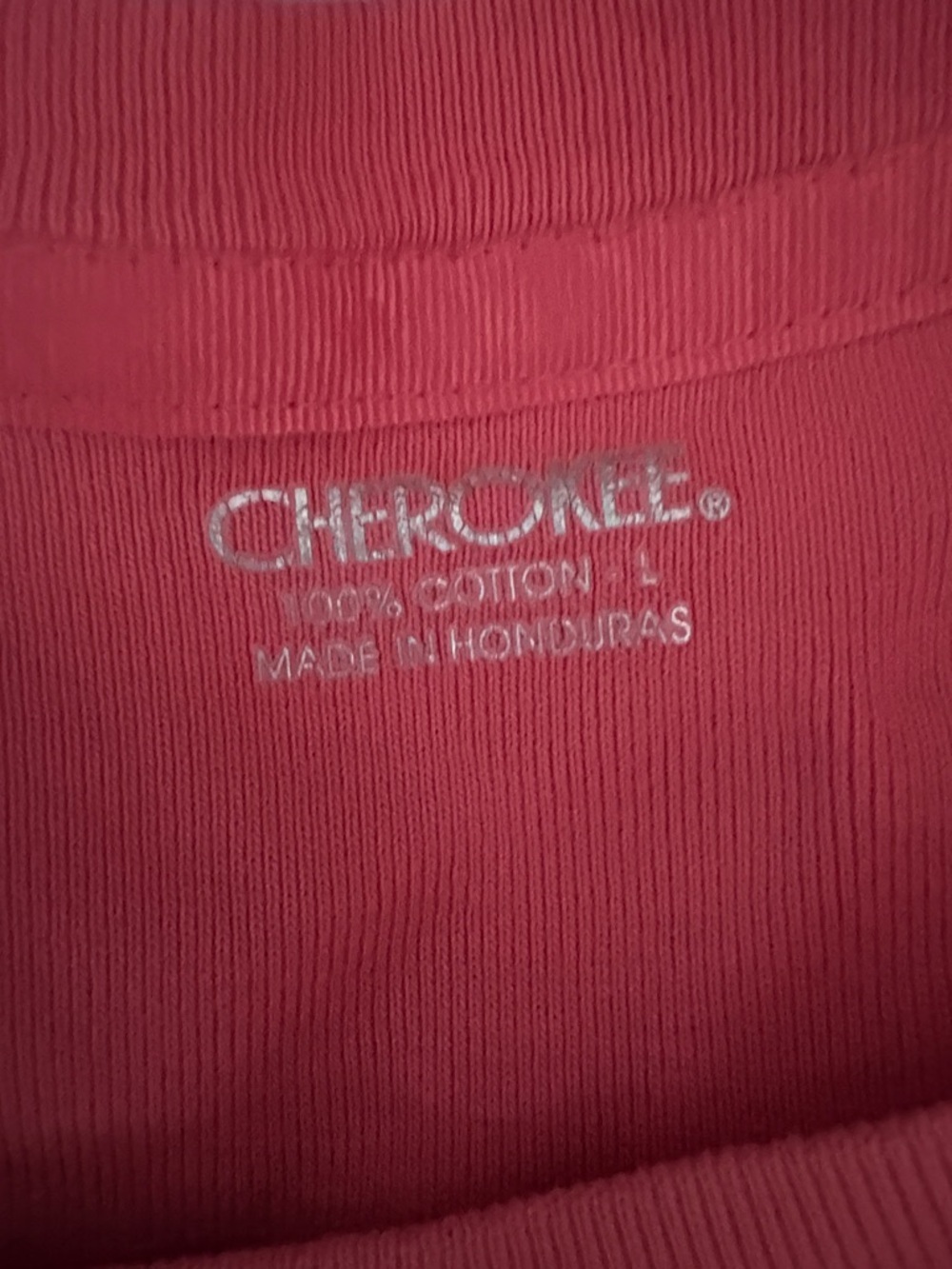 Cherokee Short Sleeve Tee in Pink LL199 - Picture 5 of 5